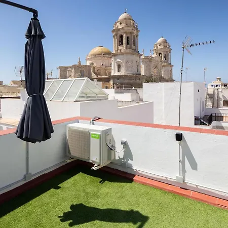 شقة La Terraza Del Populo Little كاديز